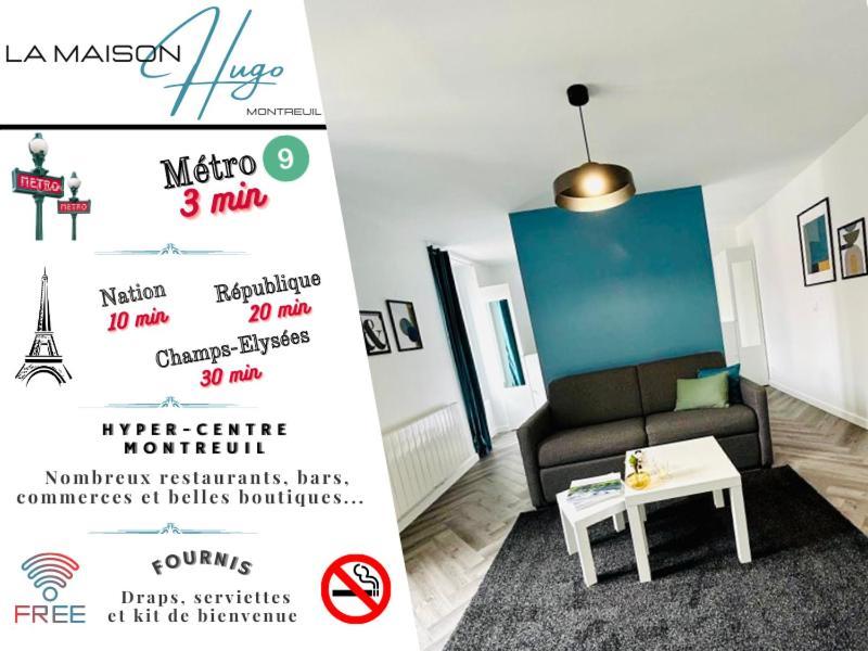 La Maison Hugo Montreuil  Exteriér fotografie